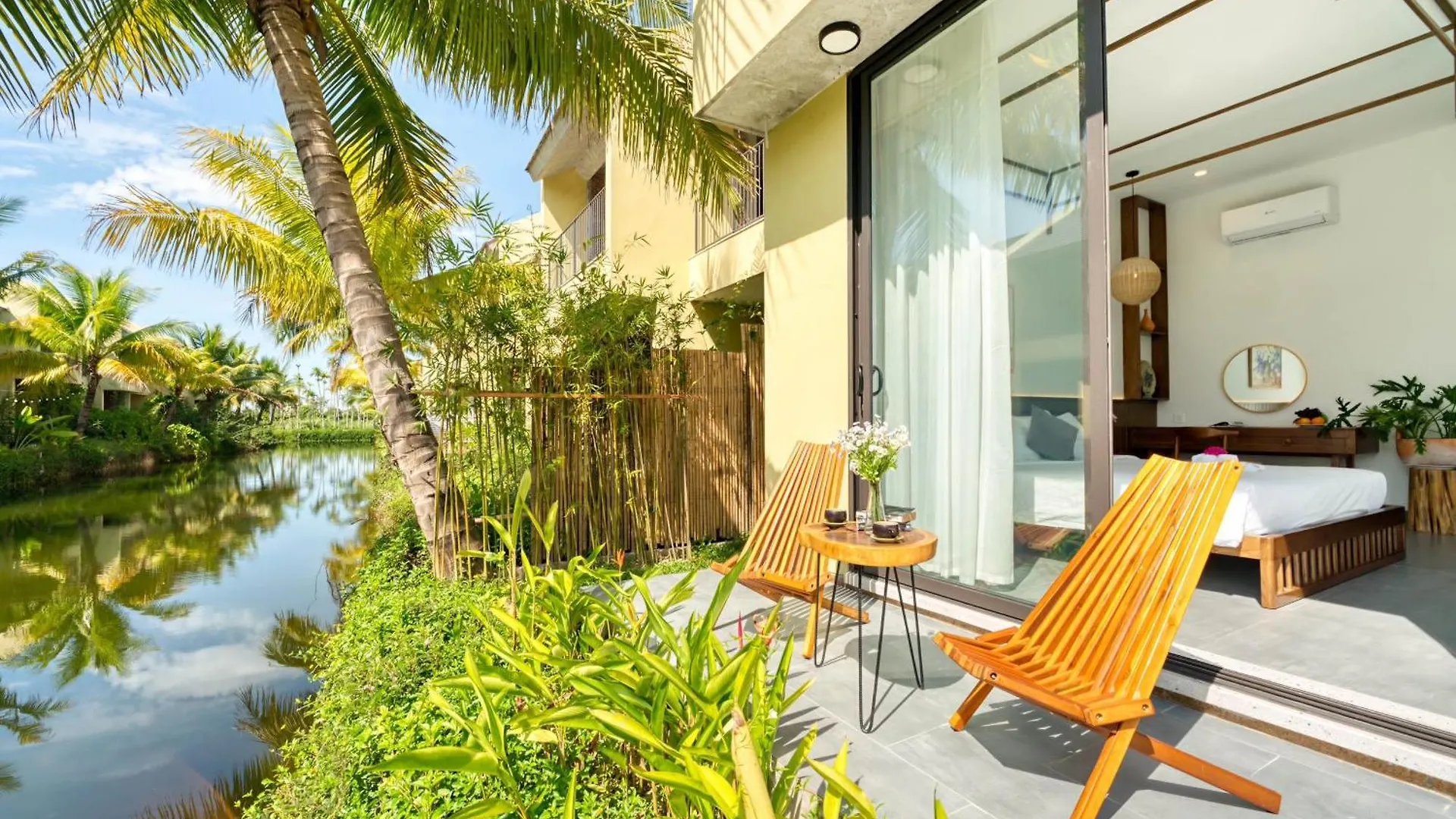 Villa Serene Villa, 4Brs Riverside, Private Pool Hoi An