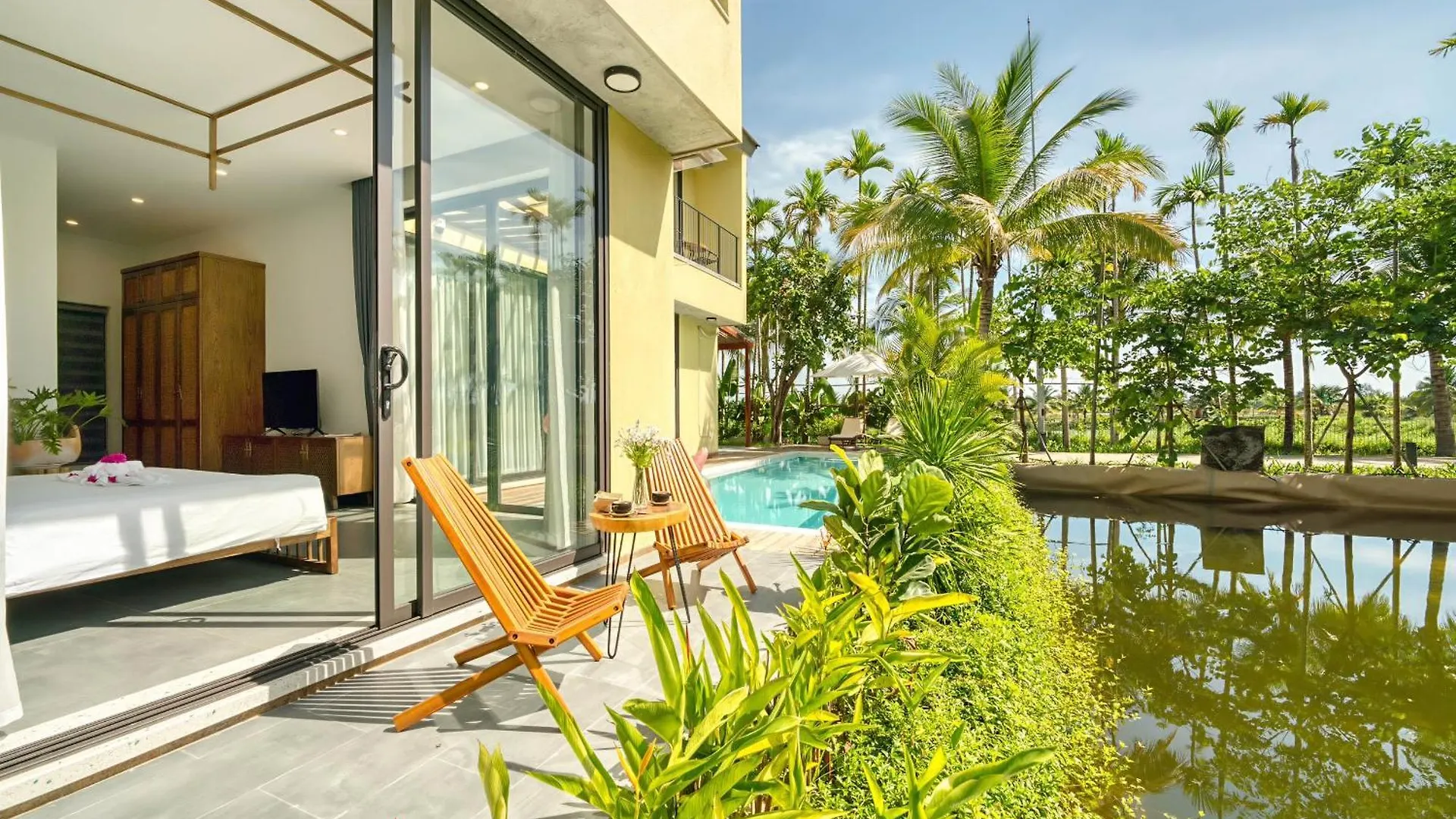 Serene Villa, 4Brs Riverside, Private Pool Hoi An Villa