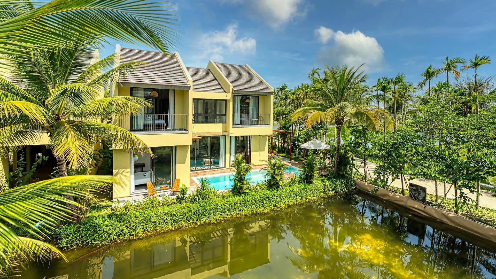 Serene Villa, 4Brs Riverside, Private Pool Hoi An Villa